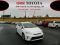 2013 Blizzard White Pearl Toyota Prius Three Hybrid  photo #1