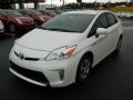 2013 Blizzard White Pearl Toyota Prius Three Hybrid  photo #7