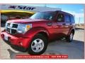 2009 Inferno Red Crystal Pearl Dodge Nitro SE  photo #1