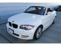2010 Alpine White BMW 1 Series 128i Convertible  photo #14