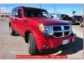 2009 Inferno Red Crystal Pearl Dodge Nitro SE  photo #8