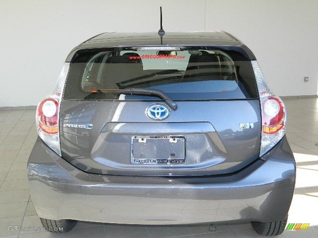 2012 Prius c Hybrid Two - Magnetic Gray Metallic / Light Blue Gray/Black photo #4