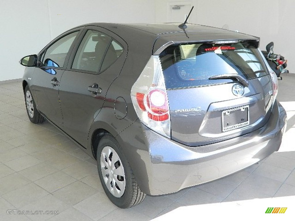 2012 Prius c Hybrid Two - Magnetic Gray Metallic / Light Blue Gray/Black photo #5