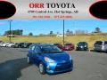 2012 Blue Streak Metallic Toyota Prius c Hybrid Two  photo #1