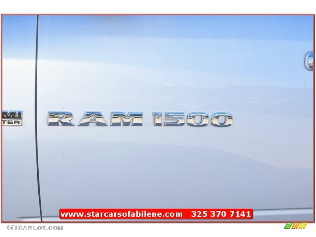 2011 Ram 1500 Lone Star Quad Cab - Bright Silver Metallic / Dark Slate Gray/Medium Graystone photo #3