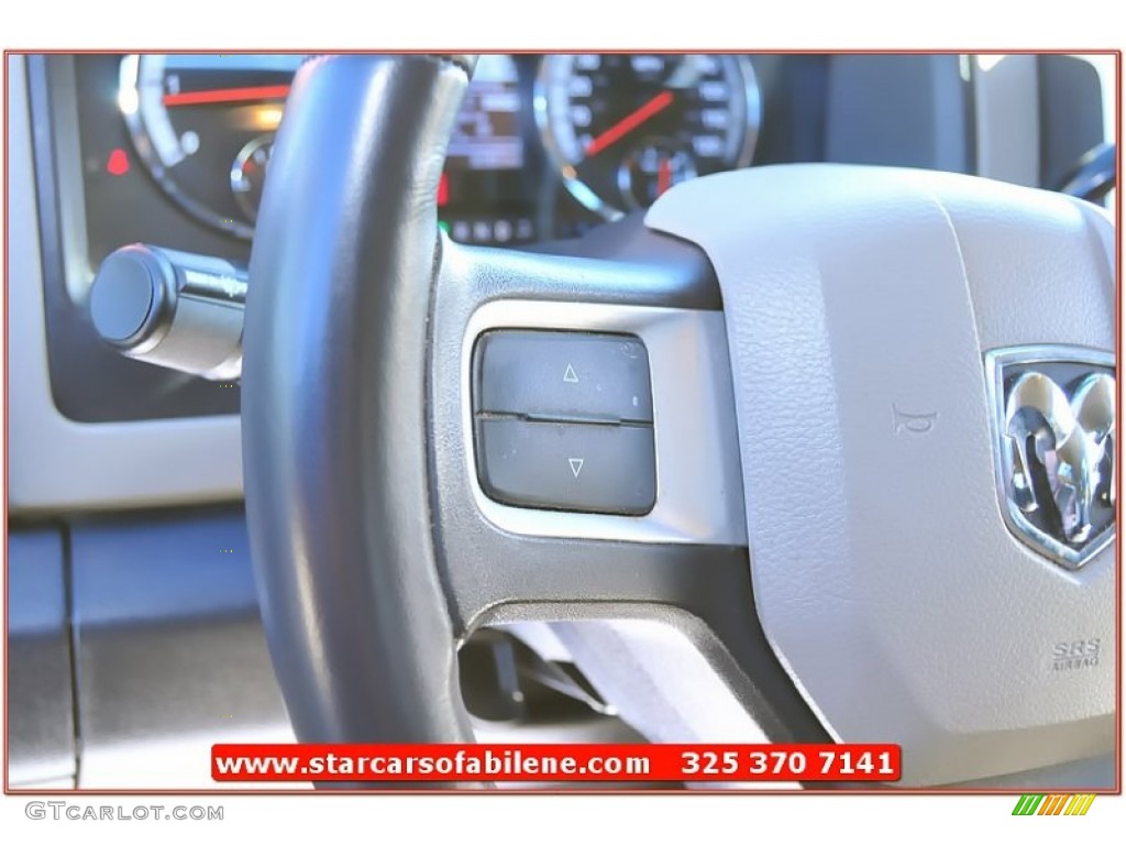 2011 Ram 1500 Lone Star Quad Cab - Bright Silver Metallic / Dark Slate Gray/Medium Graystone photo #18