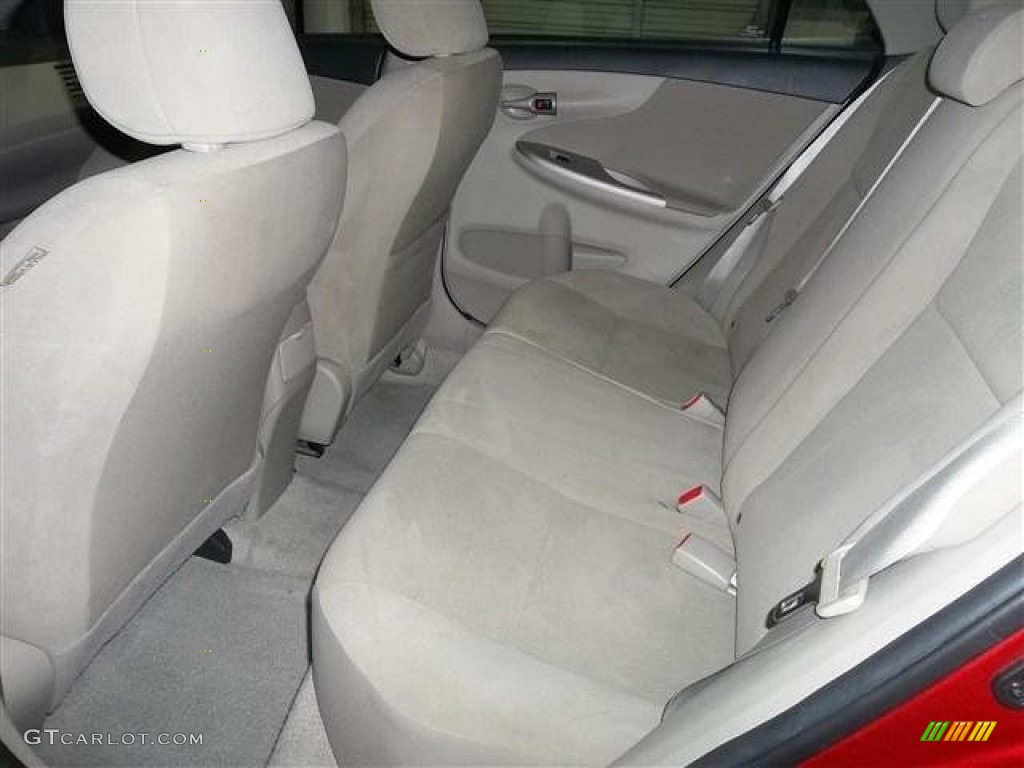 2012 Corolla LE - Barcelona Red Metallic / Ash photo #21