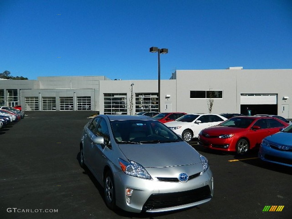 2013 Prius Two Hybrid - Classic Silver Metallic / Misty Gray photo #1