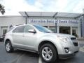 2010 Silver Ice Metallic Chevrolet Equinox LTZ AWD  photo #1