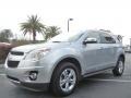 2010 Silver Ice Metallic Chevrolet Equinox LTZ AWD  photo #3