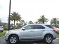 2010 Silver Ice Metallic Chevrolet Equinox LTZ AWD  photo #4