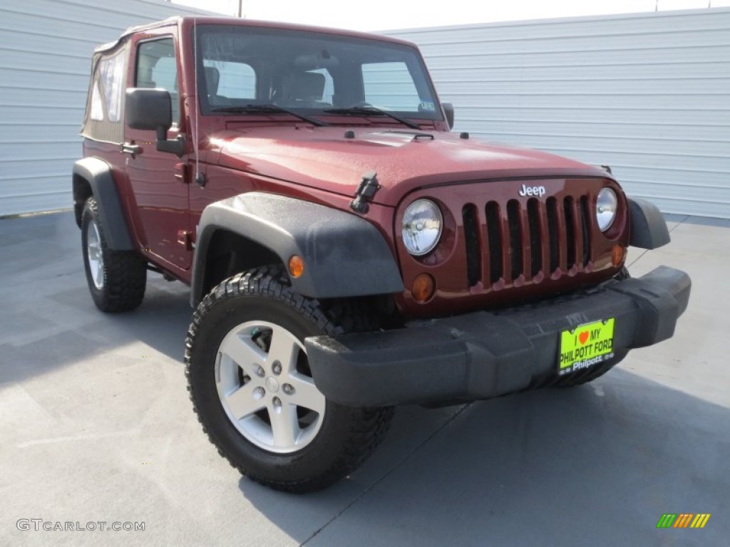 Red Rock Crystal Pearl Coat Jeep Wrangler