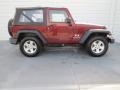 2009 Red Rock Crystal Pearl Coat Jeep Wrangler X 4x4  photo #2