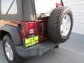2009 Red Rock Crystal Pearl Coat Jeep Wrangler X 4x4  photo #17