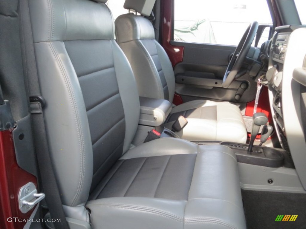 2009 Wrangler X 4x4 - Red Rock Crystal Pearl Coat / Dark Slate Gray/Medium Slate Gray photo #23