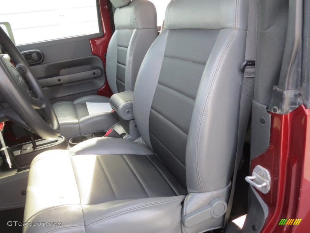 2009 Wrangler X 4x4 - Red Rock Crystal Pearl Coat / Dark Slate Gray/Medium Slate Gray photo #26