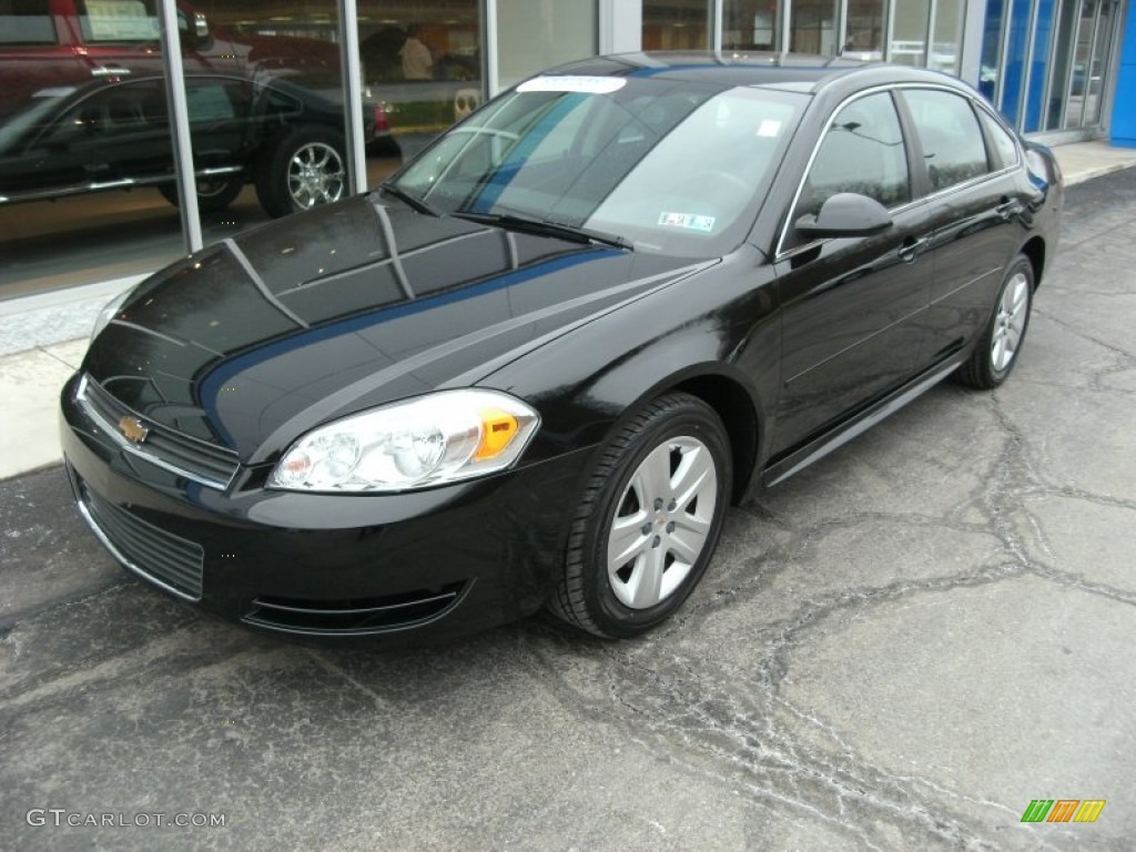 2010 Impala LS - Black / Ebony photo #1