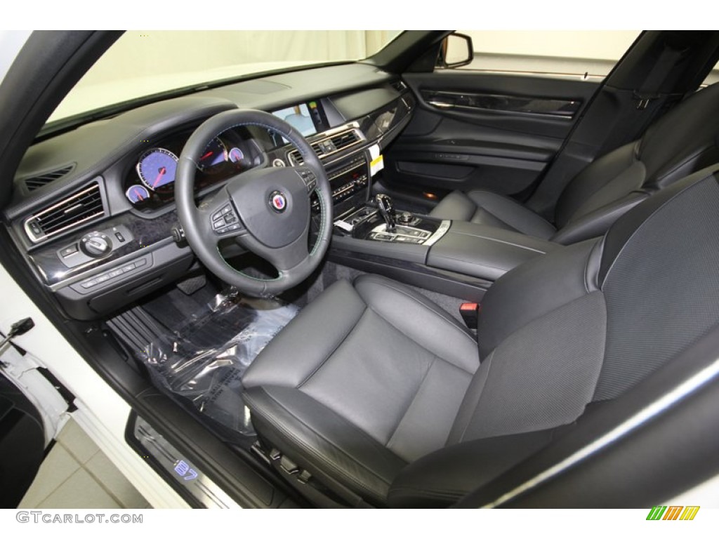 Black Interior 2011 BMW 7 Series Alpina B7 LWB Photo #76188745