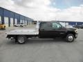 Onyx Black - Sierra 3500HD SLE Crew Cab 4x4 Flat Bed Photo No. 1