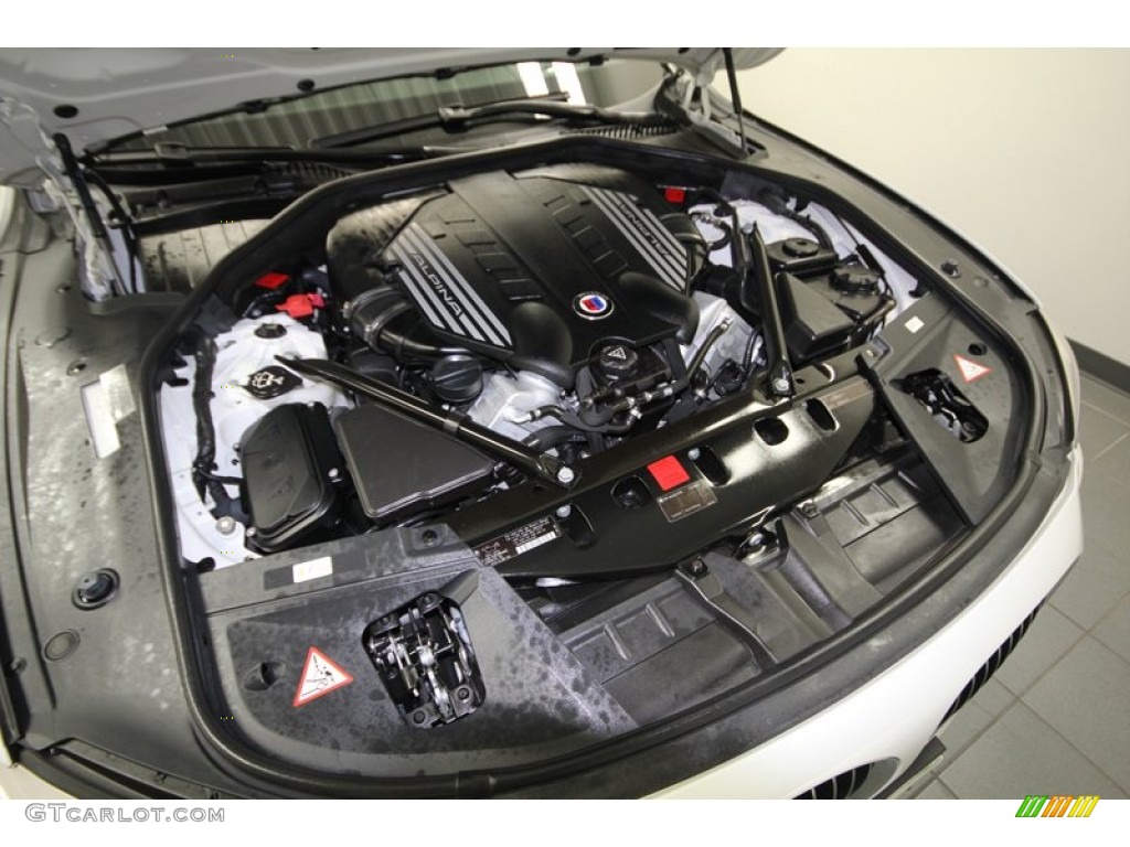2011 BMW 7 Series Alpina B7 LWB 4.4 Liter Alpina DI Bi-Turbocharged DOHC 32-Valve VVT V8 Engine Photo #76189499
