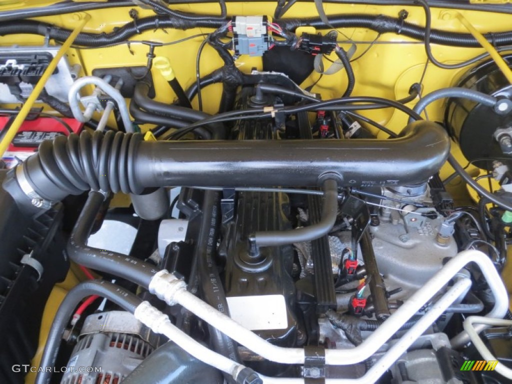 2004 Wrangler X 4x4 - Solar Yellow / Dark Slate Gray photo #22