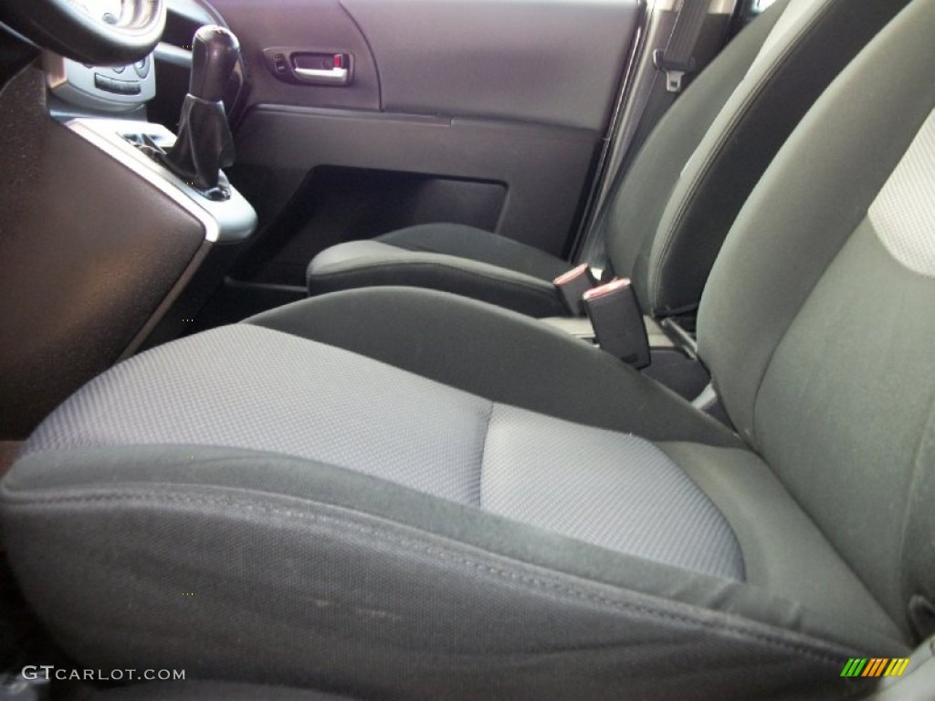2006 MAZDA5 Touring - Platinum Silver Metallic / Black photo #4