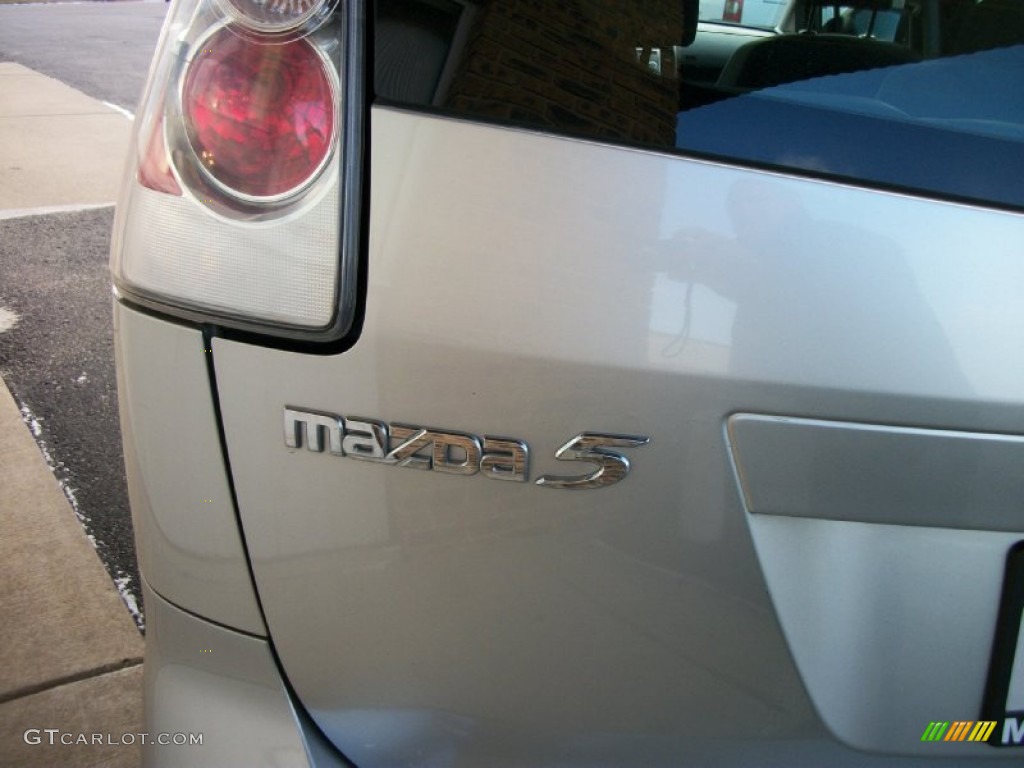 2006 MAZDA5 Touring - Platinum Silver Metallic / Black photo #8