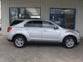 2013 Silver Ice Metallic Chevrolet Equinox LT AWD  photo #2