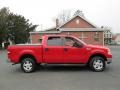 2004 Bright Red Ford F150 XLT SuperCrew 4x4  photo #10