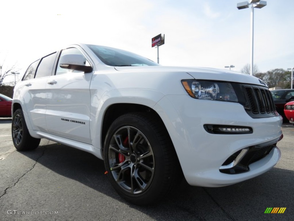 Bright White 2013 Jeep Grand Cherokee SRT8 4x4 Exterior Photo #76191446