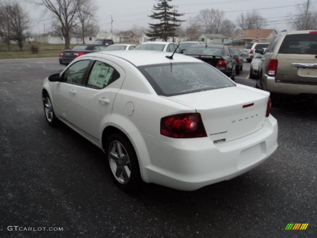 2013 Avenger SE - New Bright White / Black photo #3