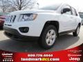 2013 Bright White Jeep Compass Sport  photo #1