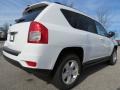 2013 Bright White Jeep Compass Sport  photo #3