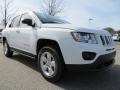 2013 Bright White Jeep Compass Sport  photo #4