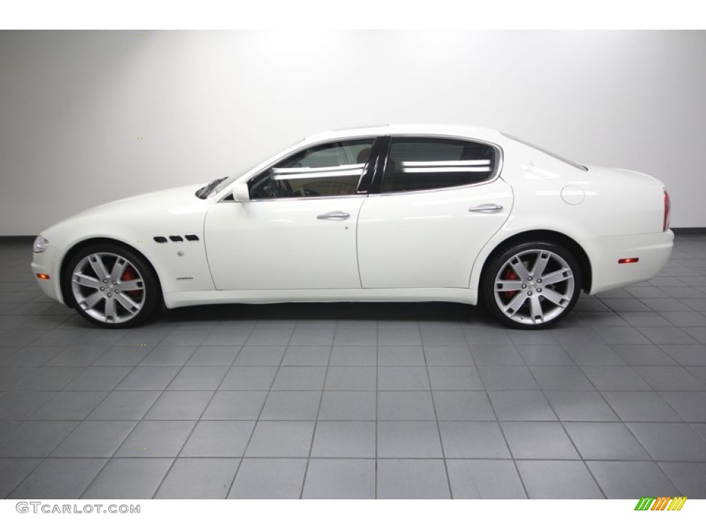 Bianco White 2007 Maserati Quattroporte Sport GT Exterior Photo #76192170