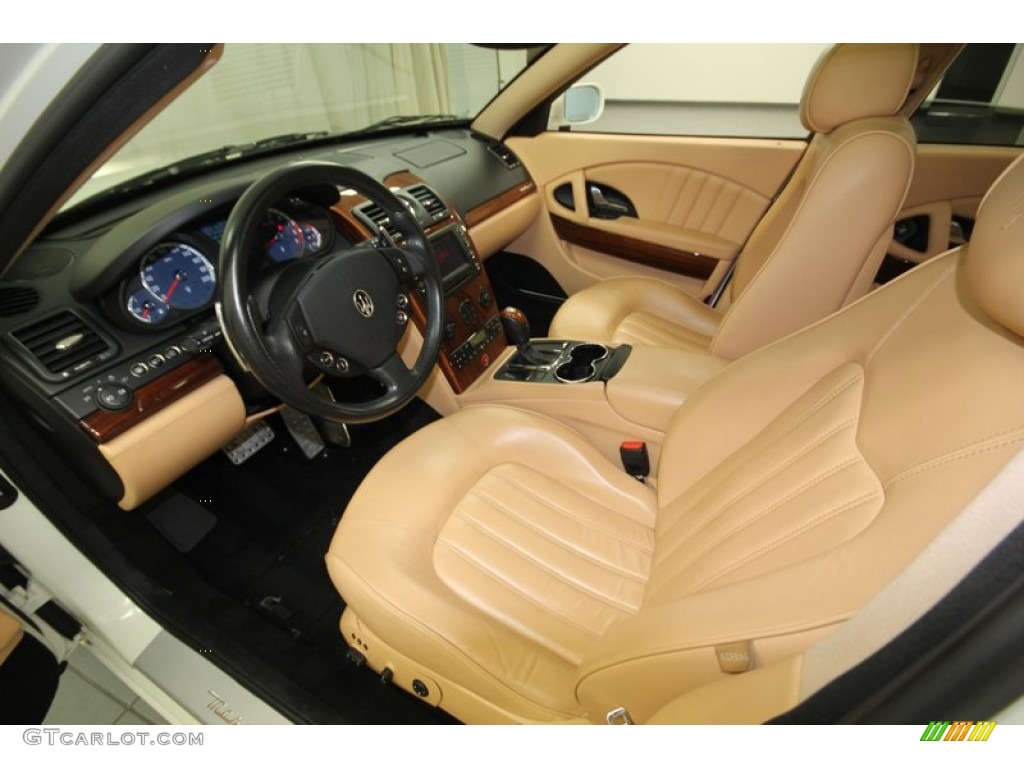 Beige Interior 2007 Maserati Quattroporte Sport GT Photo #76192350