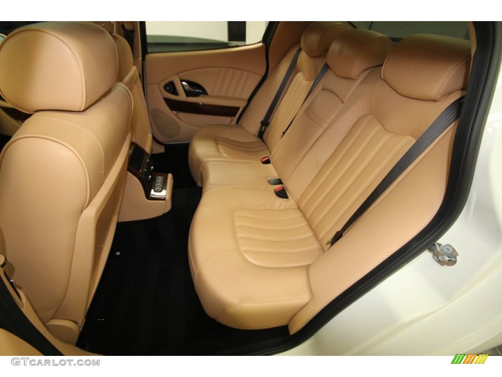 2007 Maserati Quattroporte Sport GT Rear Seat Photo #76192364