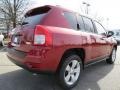 2013 Deep Cherry Red Crystal Pearl Jeep Compass Latitude  photo #3