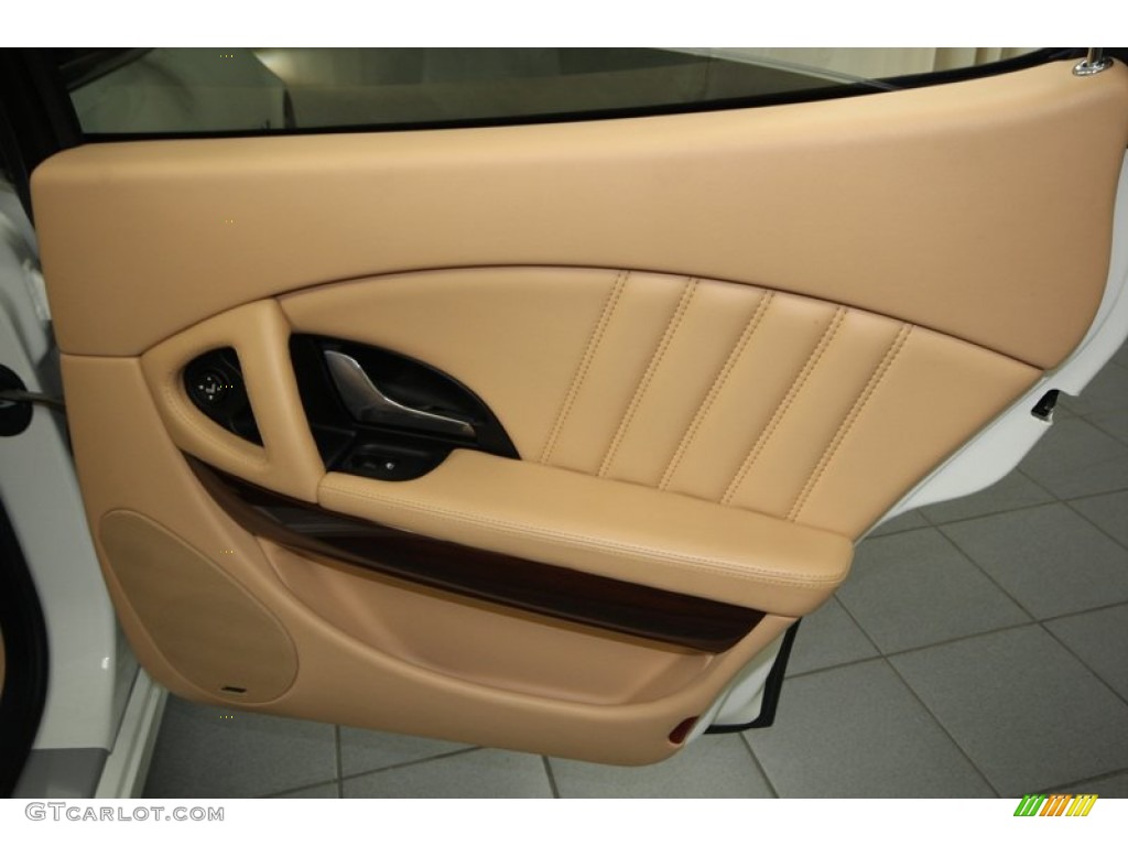 2007 Maserati Quattroporte Sport GT Beige Door Panel Photo #76192775