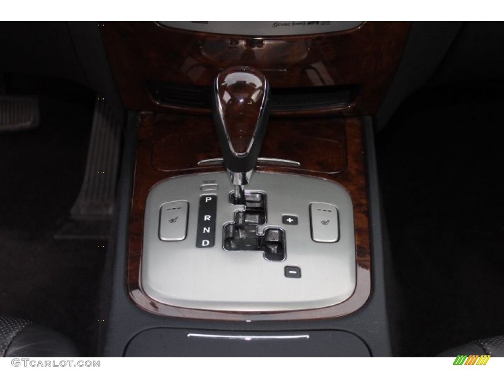 2009 Genesis 3.8 Sedan - Sterling Blue Metallic / Black photo #14