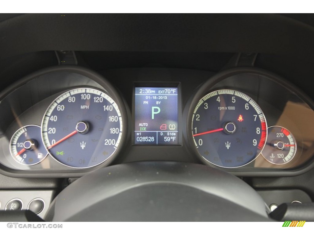 2007 Maserati Quattroporte Sport GT Gauges Photo #76192940