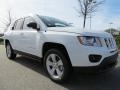 2013 Bright White Jeep Compass Latitude  photo #4