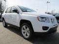 2013 Bright White Jeep Compass Latitude  photo #4