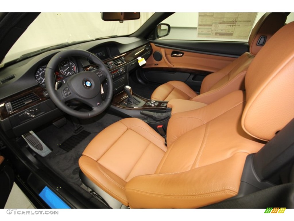 2013 3 Series 335i Convertible - Black Sapphire Metallic / Saddle Brown photo #3