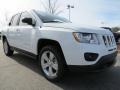 2013 Bright White Jeep Compass Latitude  photo #4