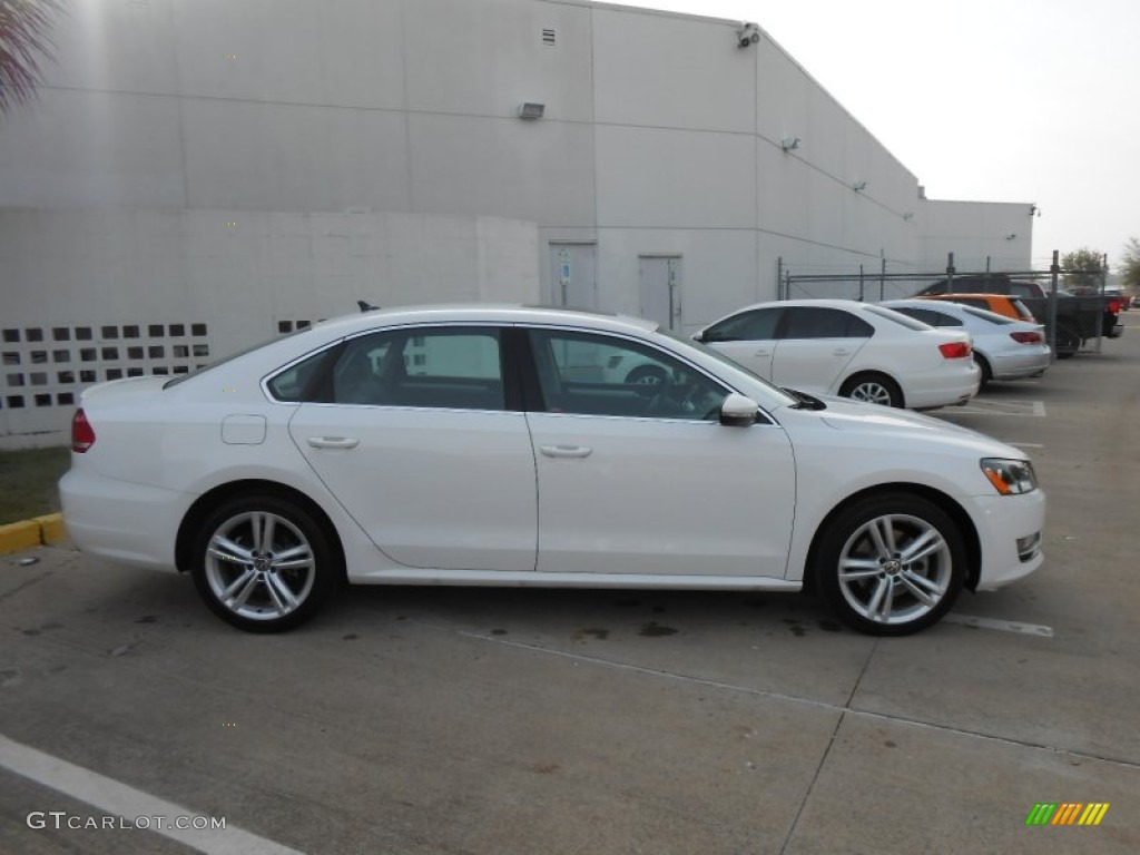 Candy White 2012 Volkswagen Passat V6 SE Exterior Photo #76193779