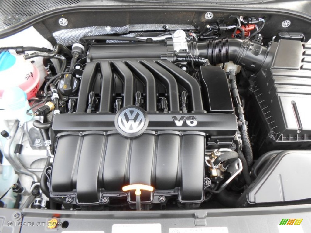2012 Volkswagen Passat V6 SE Engine Photos