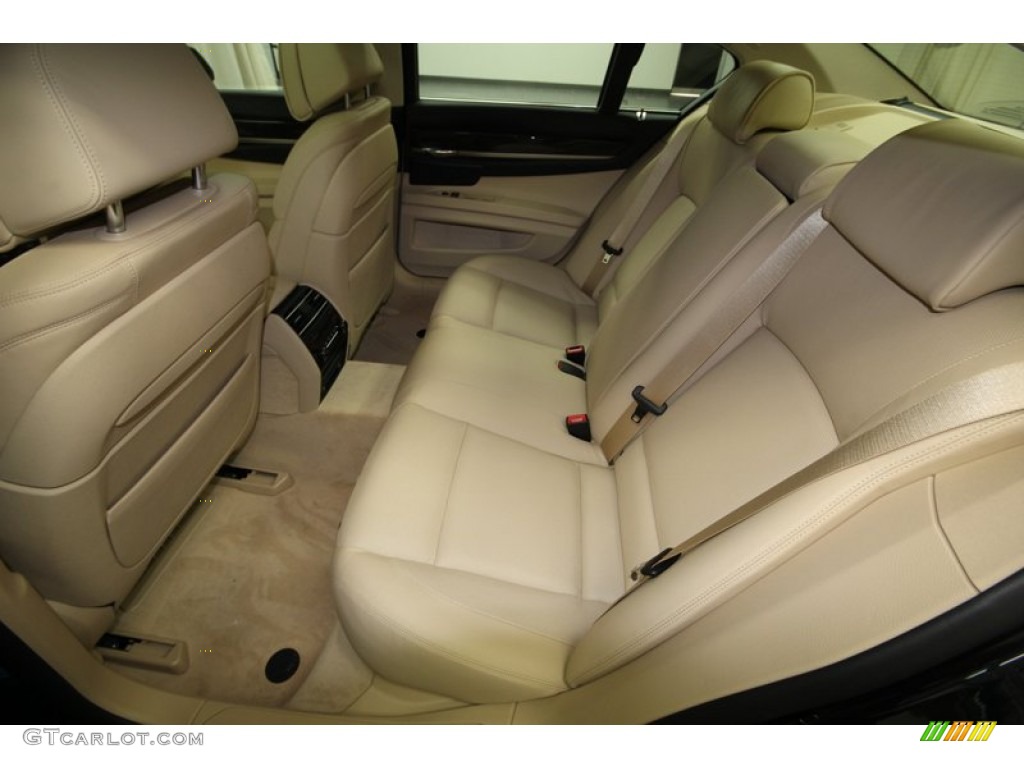 2013 7 Series 750i Sedan - Black Sapphire Metallic / Veneto Beige photo #12