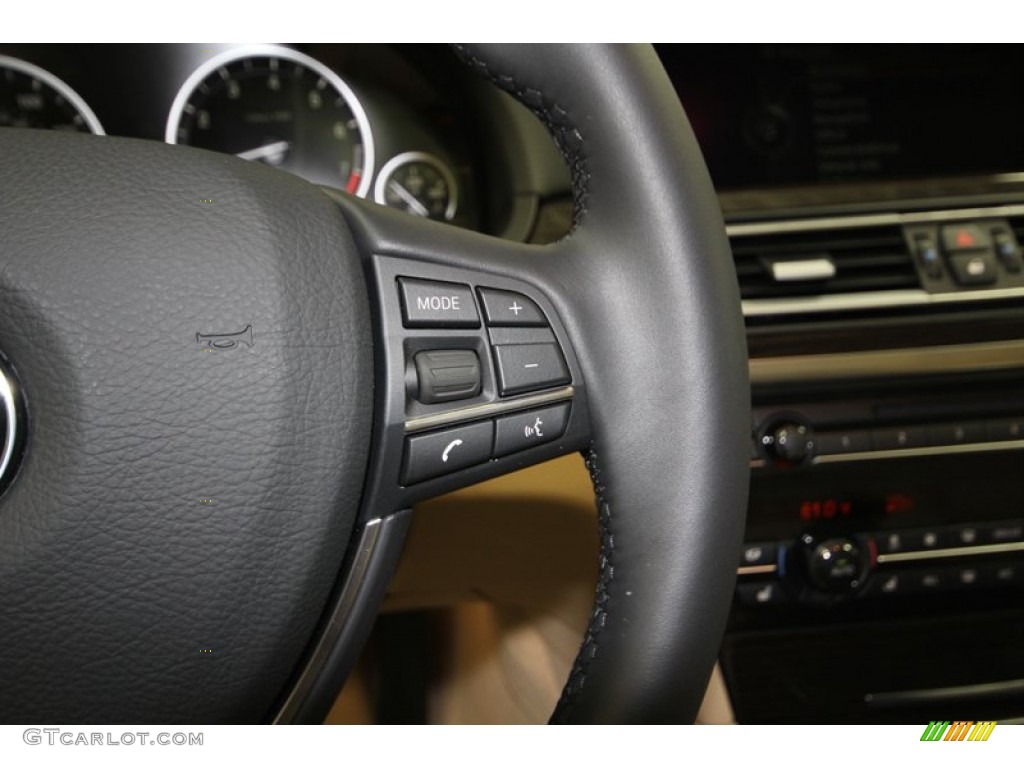 2013 7 Series 750i Sedan - Black Sapphire Metallic / Veneto Beige photo #22