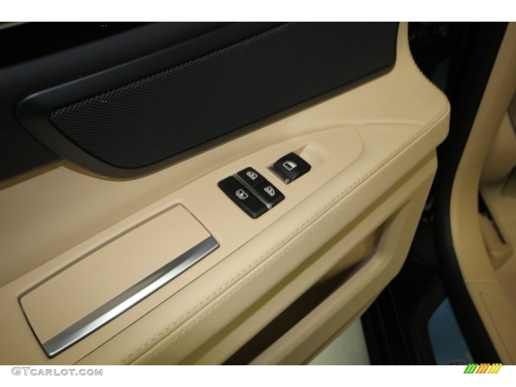 2013 7 Series 750i Sedan - Black Sapphire Metallic / Veneto Beige photo #27